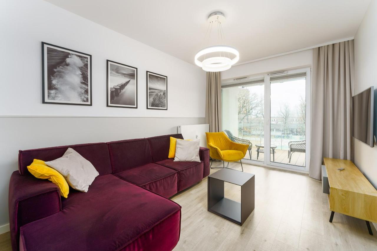 Faro Apartamenty Nadmorskie Tarasy Spa Przy Latarni I Molo Baseny, Sauny, Fitness I Parking W Cenie 科沃布热格 外观 照片
