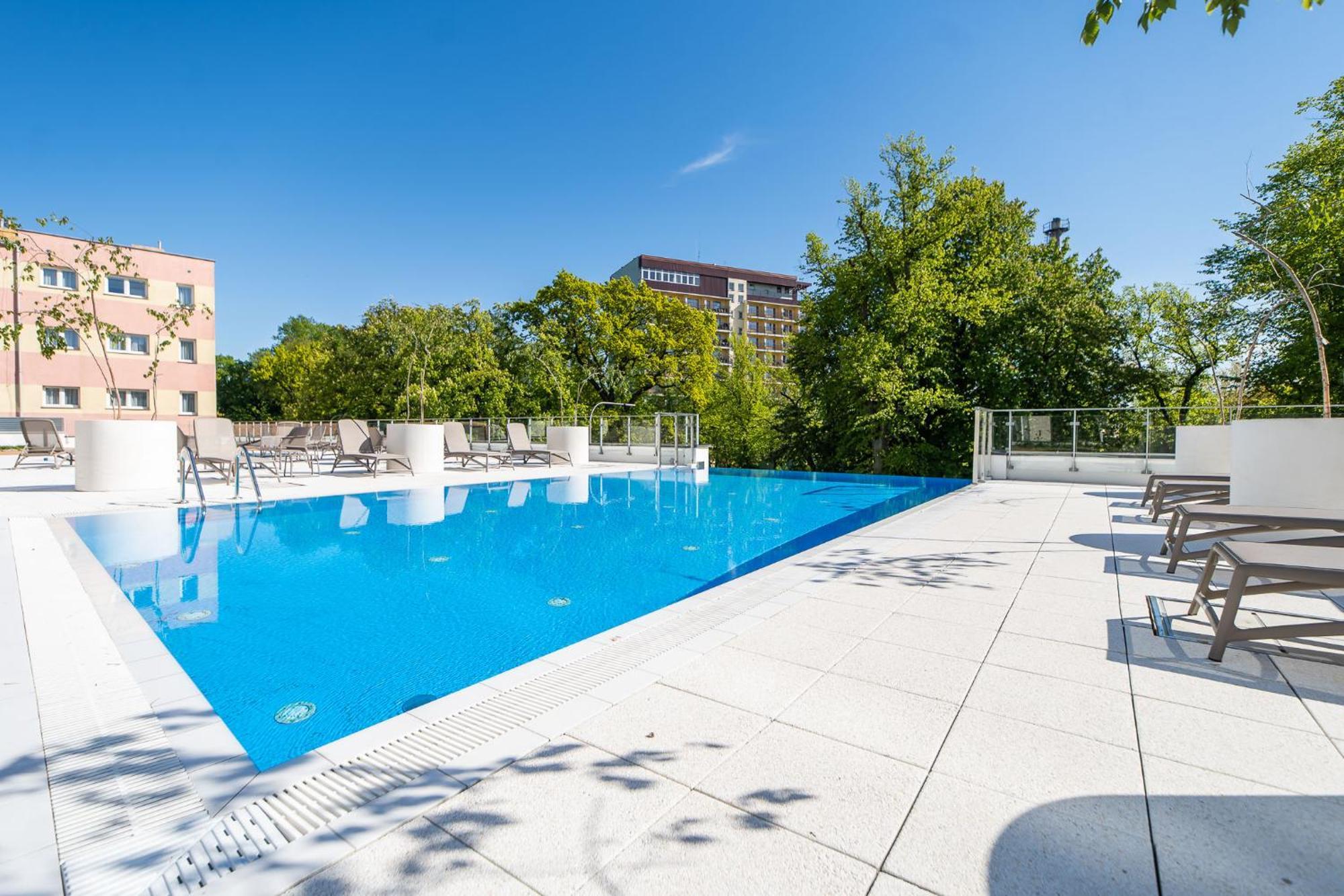 Faro Apartamenty Nadmorskie Tarasy Spa Przy Latarni I Molo Baseny, Sauny, Fitness I Parking W Cenie 科沃布热格 外观 照片