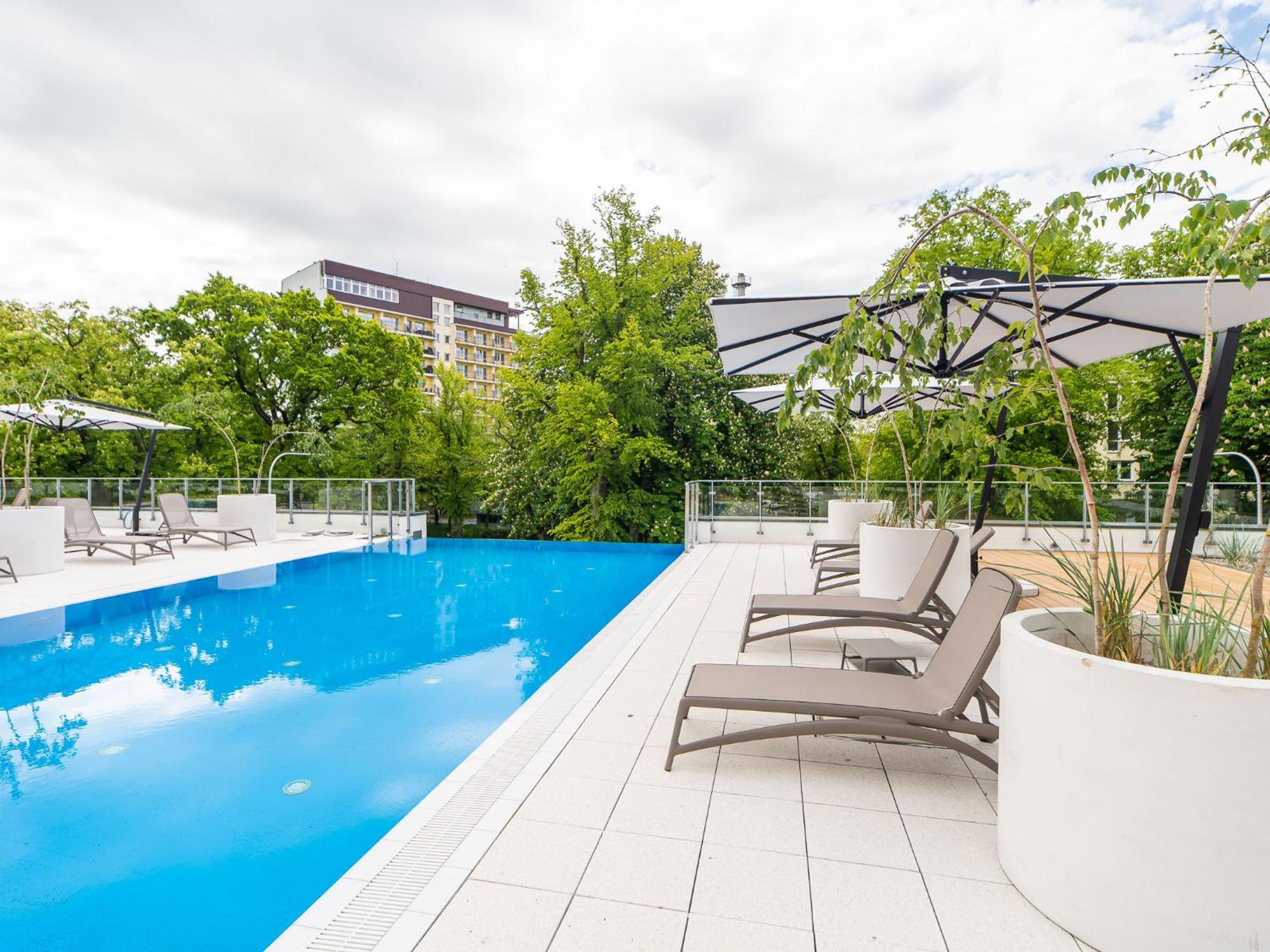 Faro Apartamenty Nadmorskie Tarasy Spa Przy Latarni I Molo Baseny, Sauny, Fitness I Parking W Cenie 科沃布热格 外观 照片