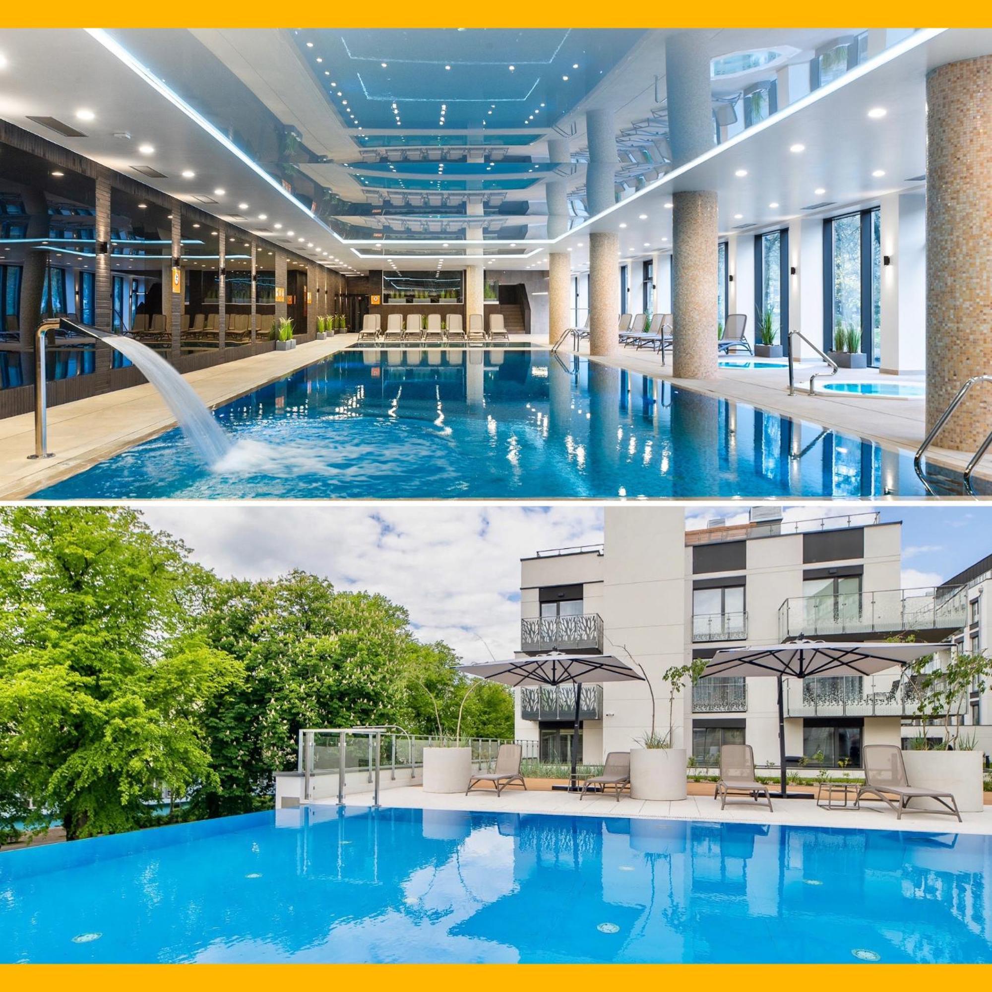 Faro Apartamenty Nadmorskie Tarasy Spa Przy Latarni I Molo Baseny, Sauny, Fitness I Parking W Cenie 科沃布热格 外观 照片